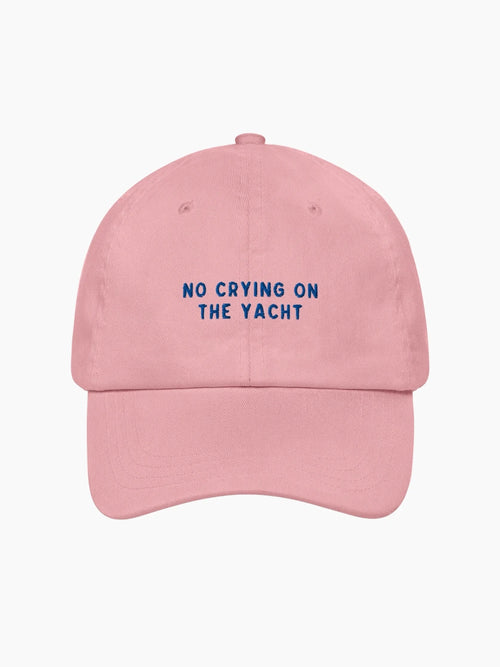 No Crying on the Yacht Cap