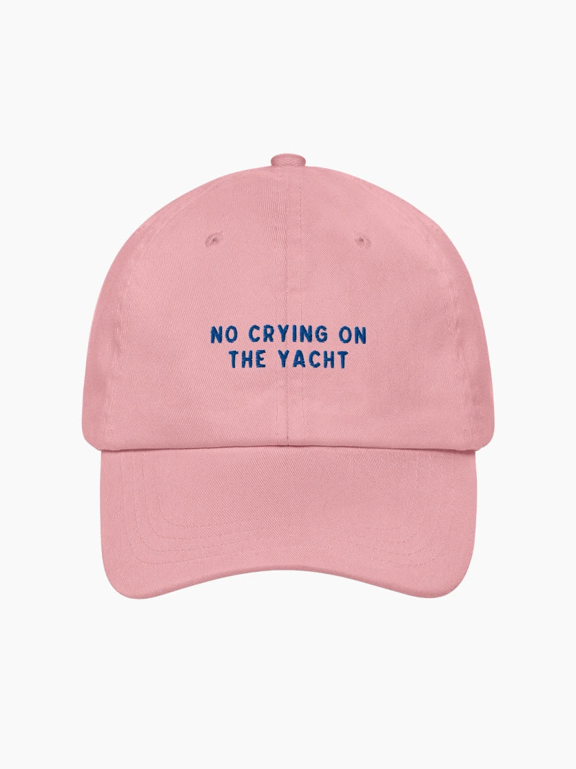 No Crying on the Yacht Cap