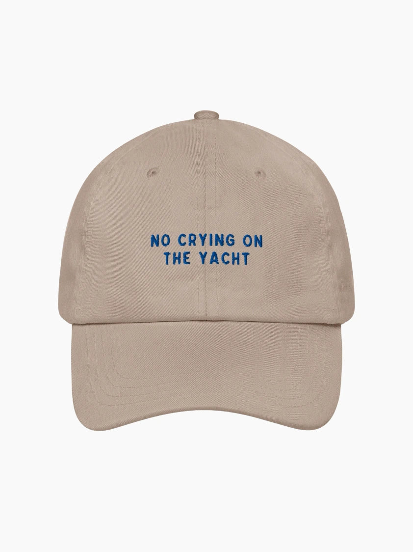 No Crying on the Yacht Cap