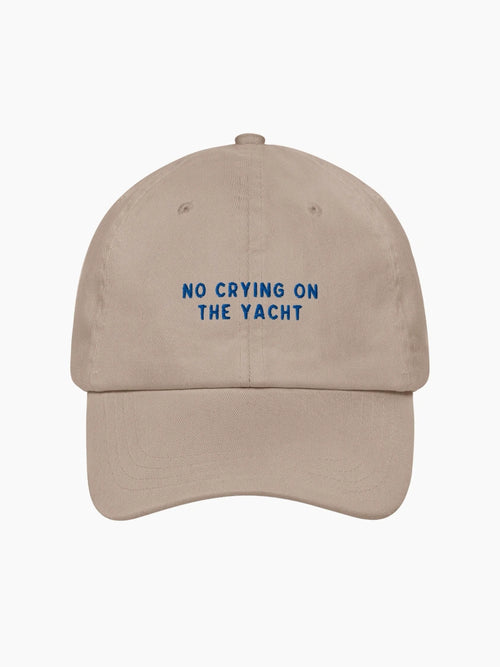 No Crying on the Yacht Cap