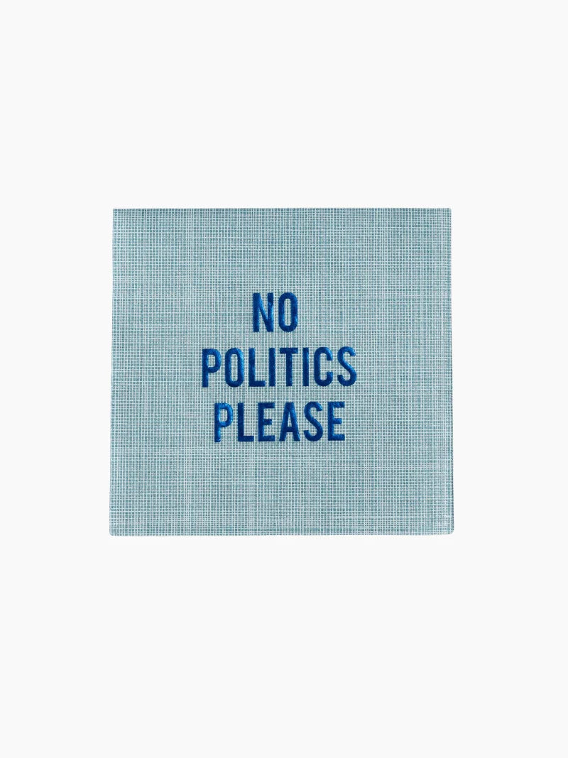 No Politics Please Disposable Napkin Set