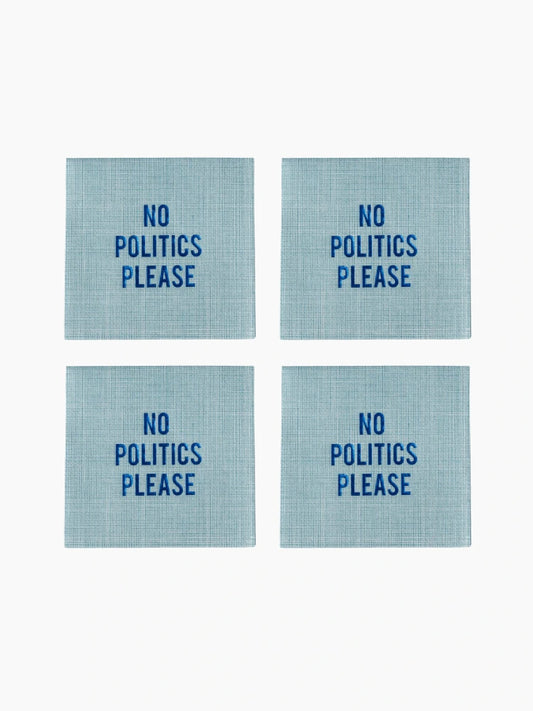 No Politics Please Disposable Napkin Set