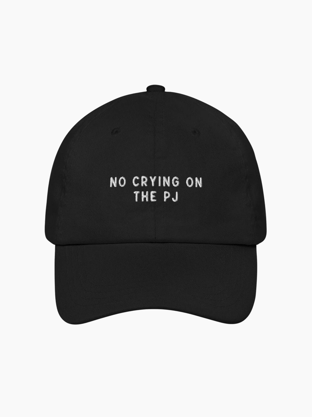 No Crying on the PJ Cap