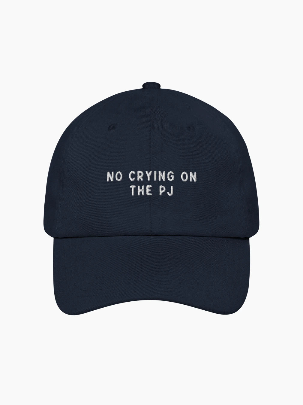 No Crying on the PJ Cap