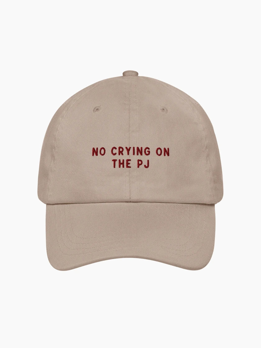 No Crying on the PJ Cap