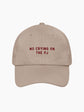 No Crying on the PJ Cap