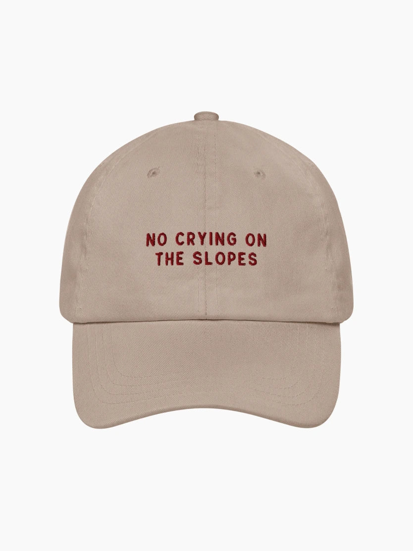 No Crying on the Slopes Cap