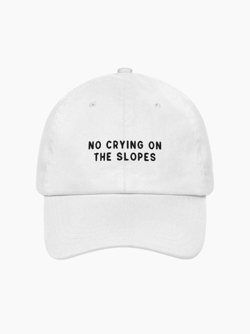 No Crying on the Slopes Cap