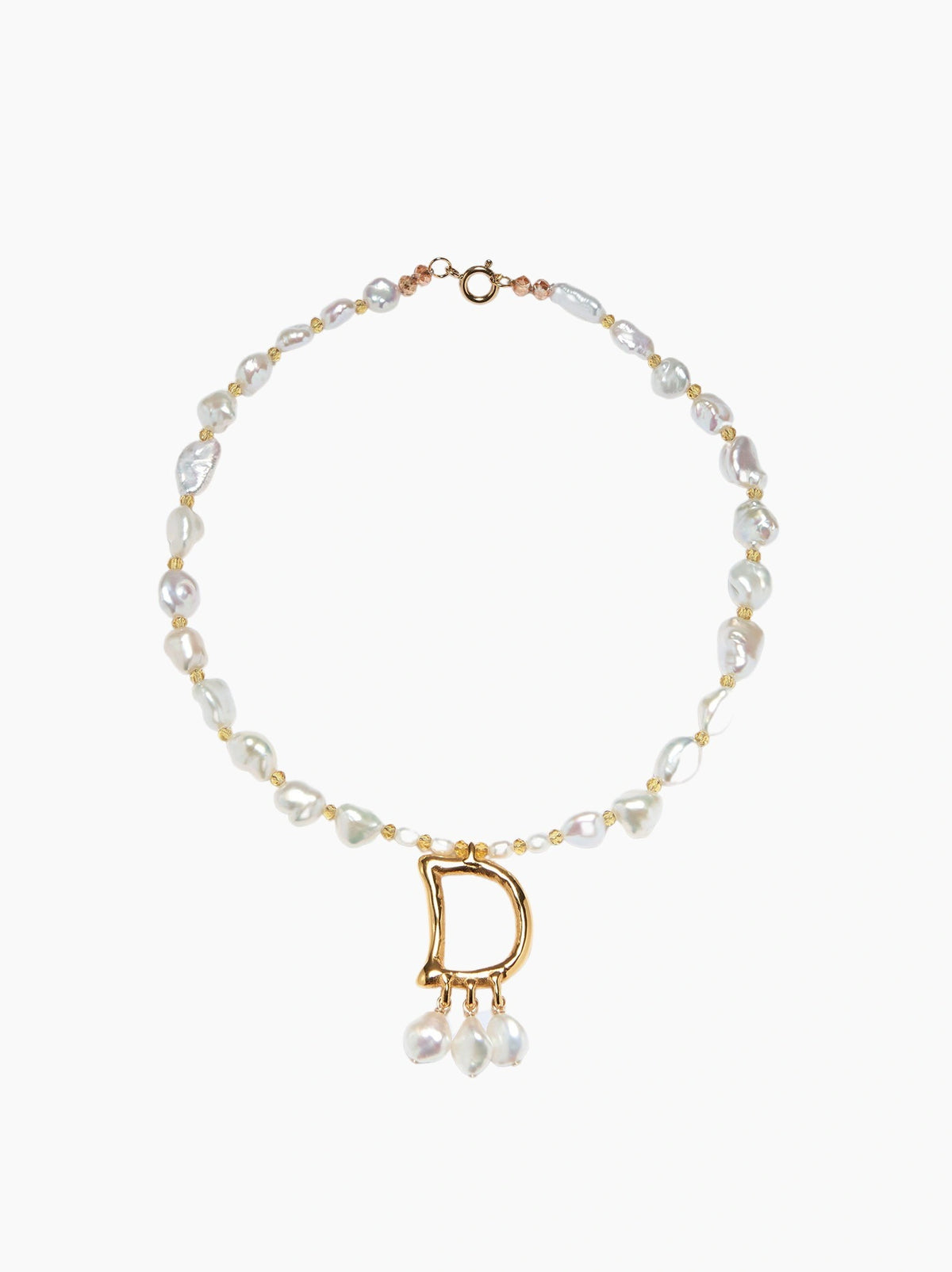 Pearl Letter Necklace