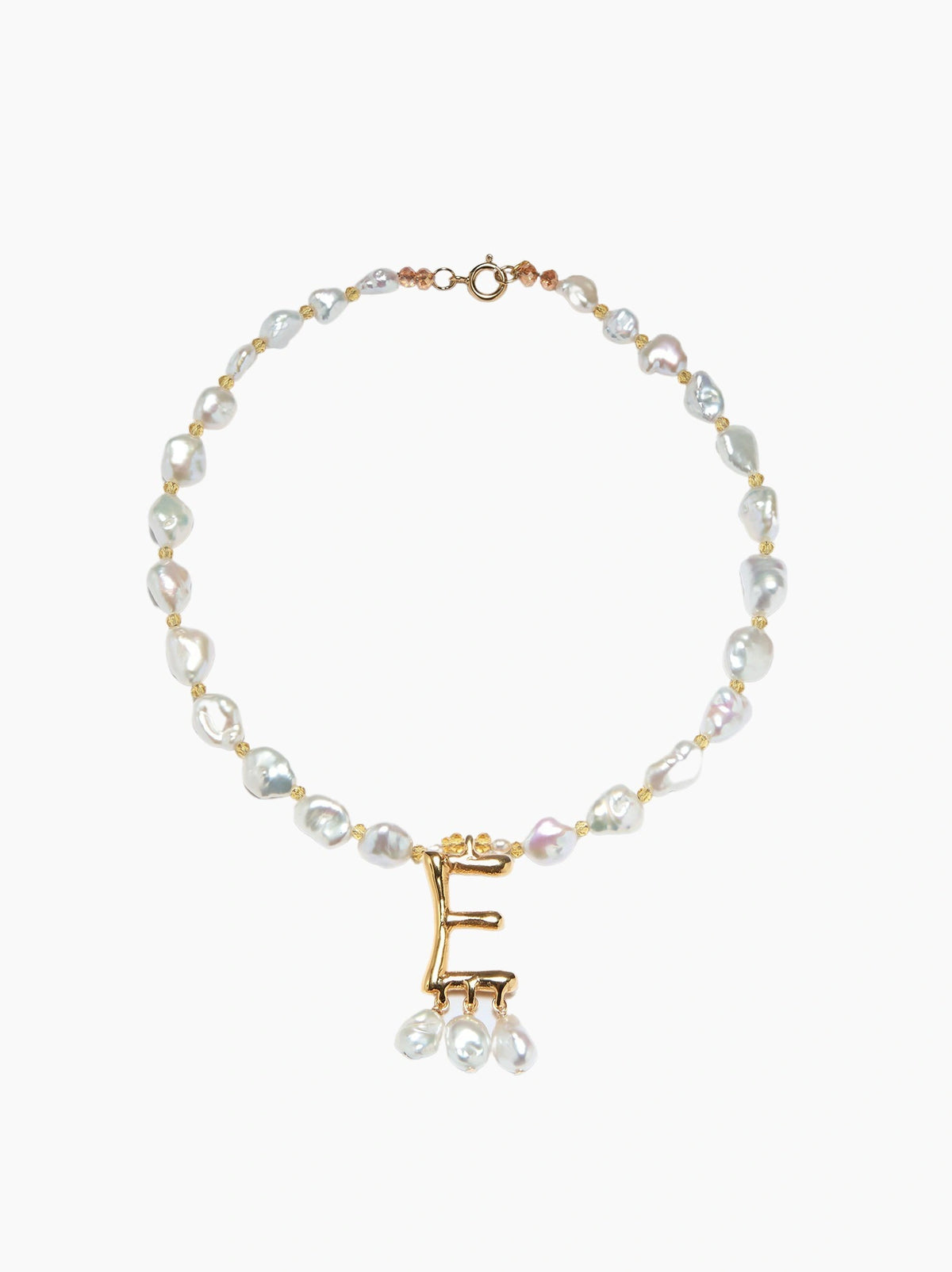 Pearl Letter Necklace