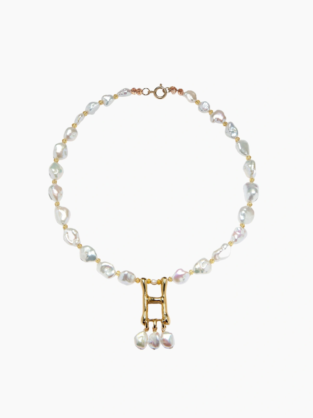 Pearl Letter Necklace