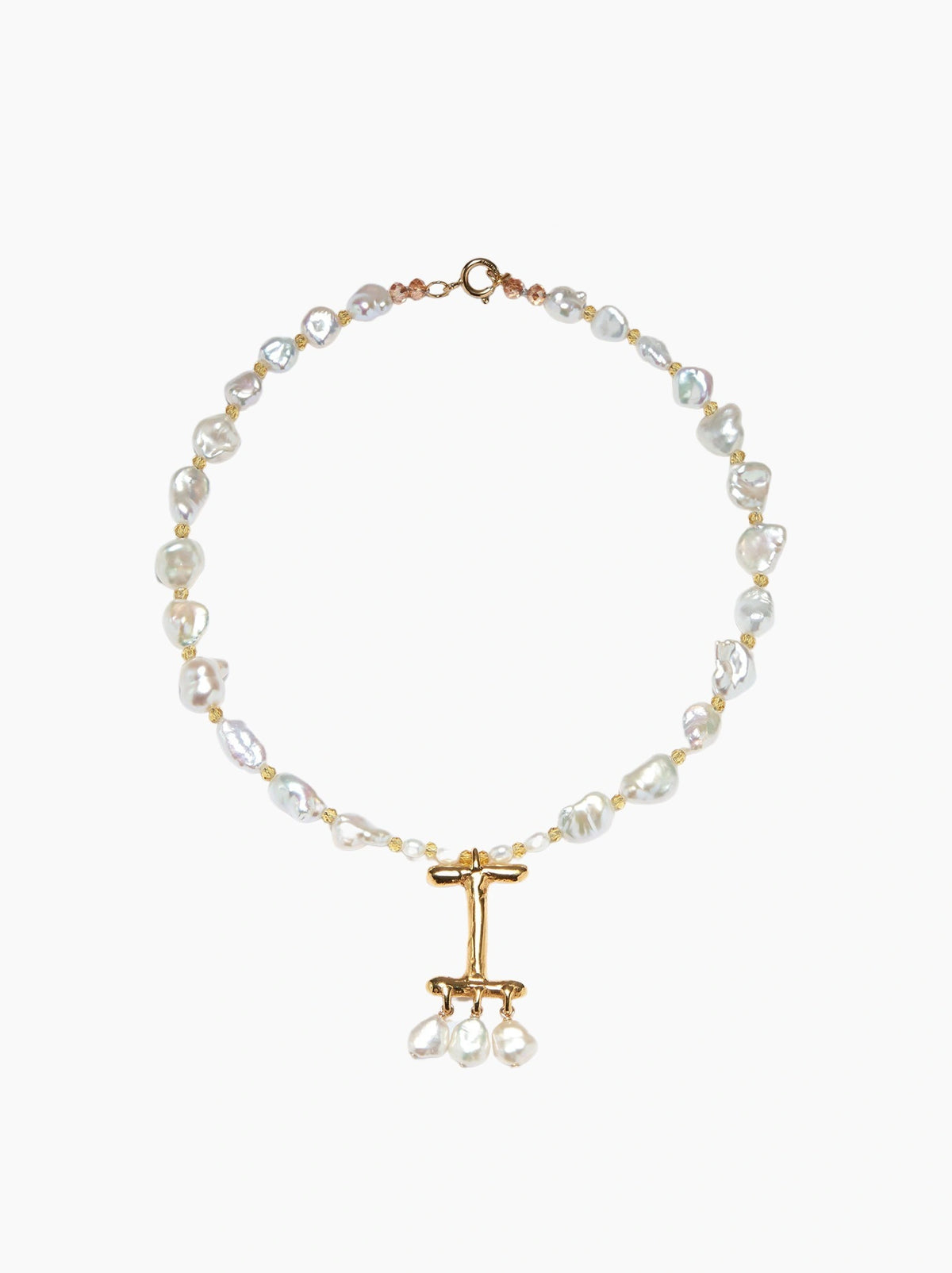 Pearl Letter Necklace