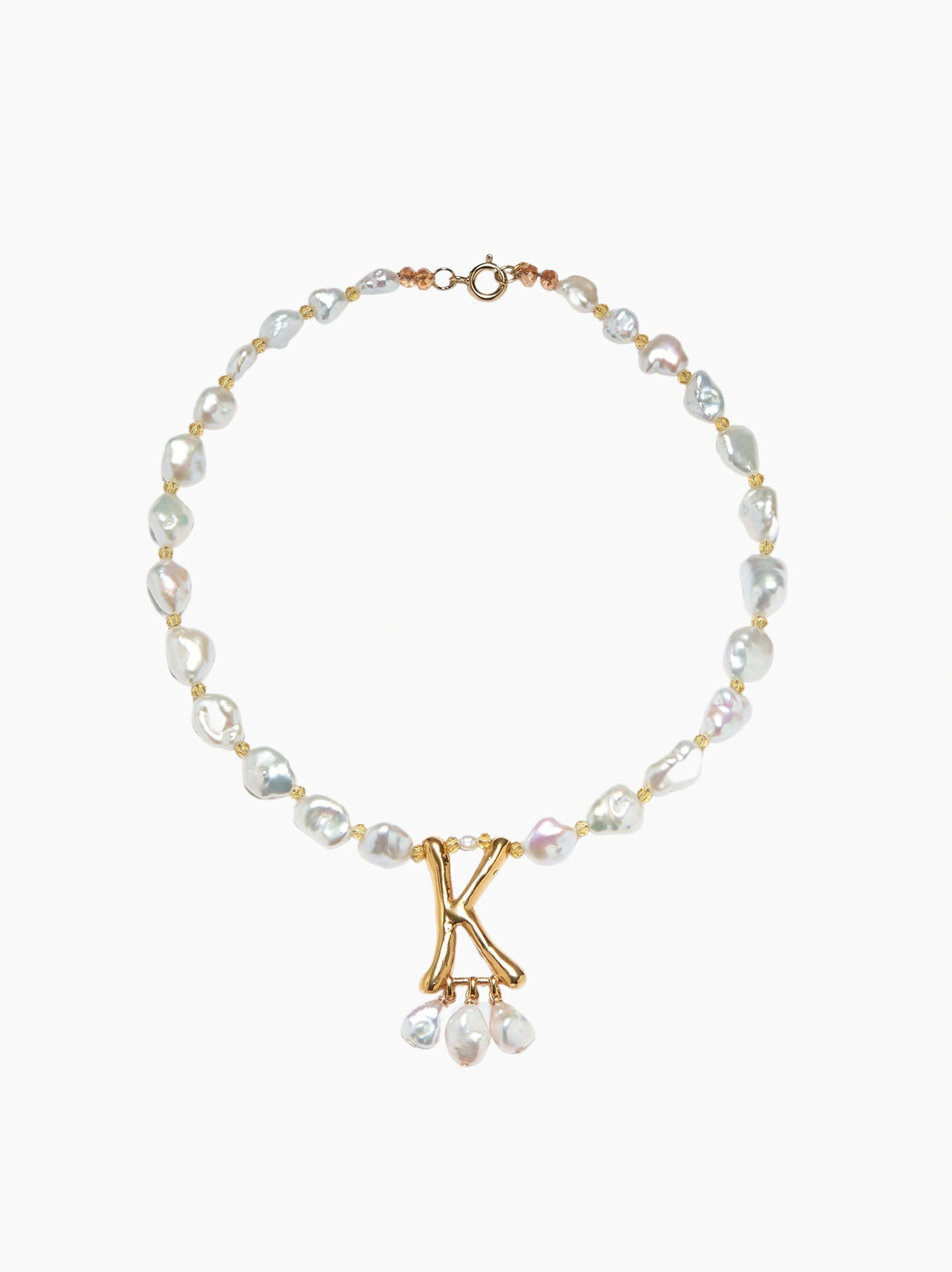 Pearl Letter Necklace