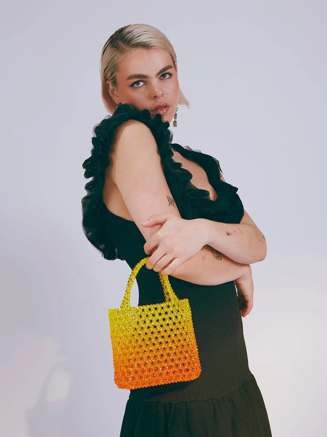 Ombre Beaded Bag