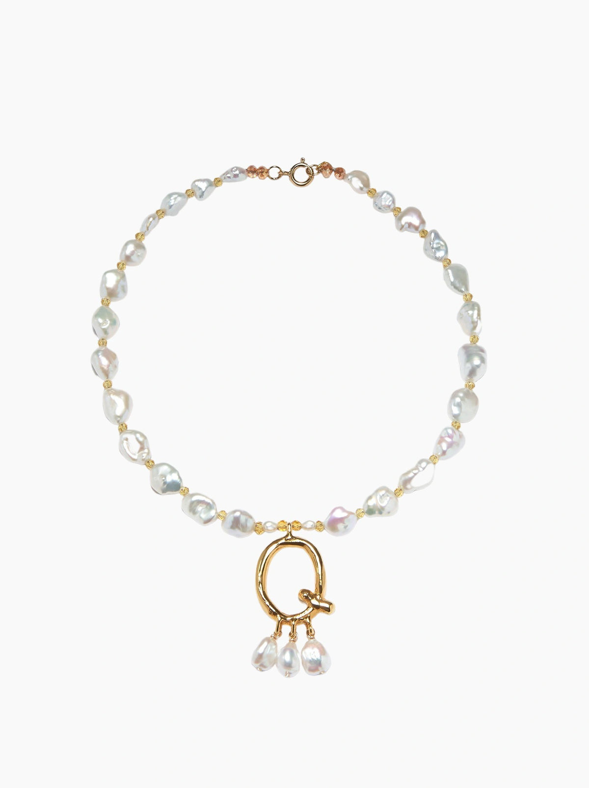 Pearl Letter Necklace