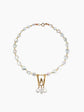 Pearl Letter Necklace