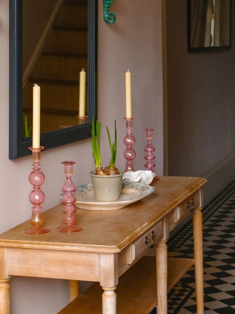 Buto Glass Candlestick