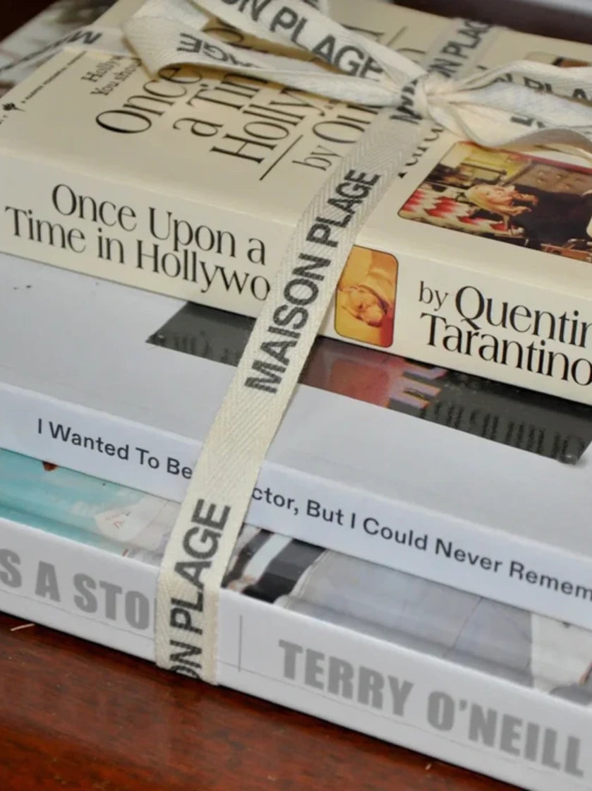 The Hollywoodland Coffee Table Book Stack