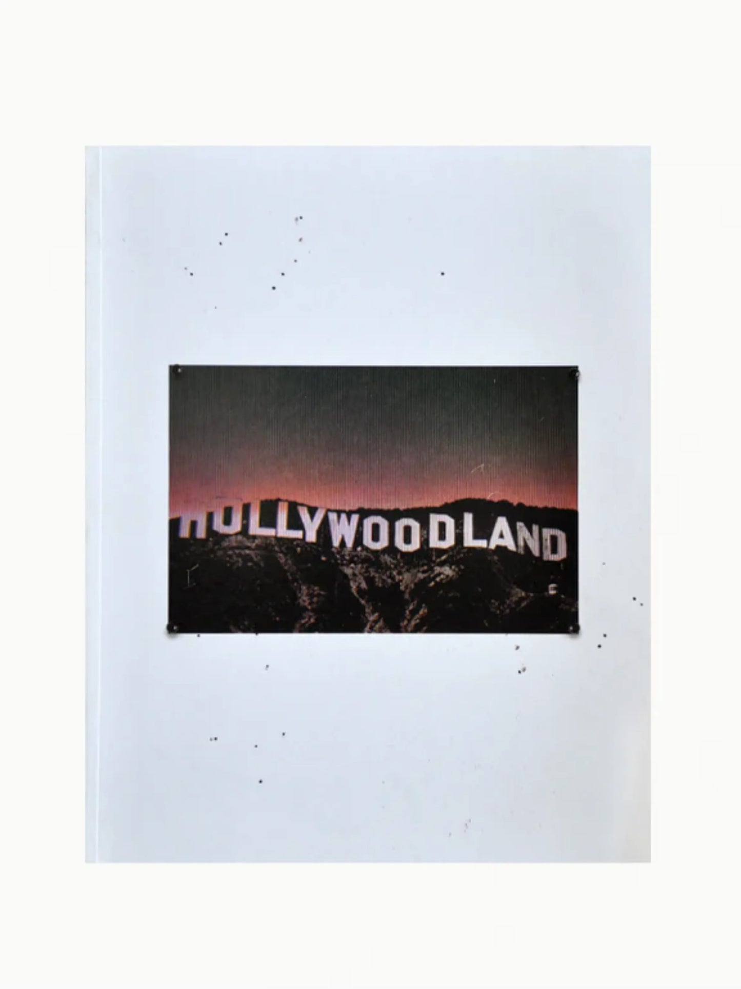 The Hollywoodland Coffee Table Book Stack
