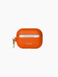 Orange Leather AirPods Case
