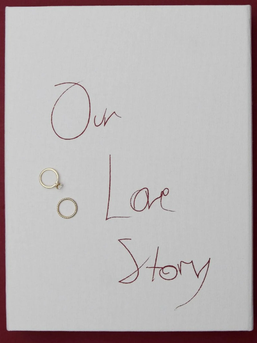 Our Love Story Wedding Photo Book Box