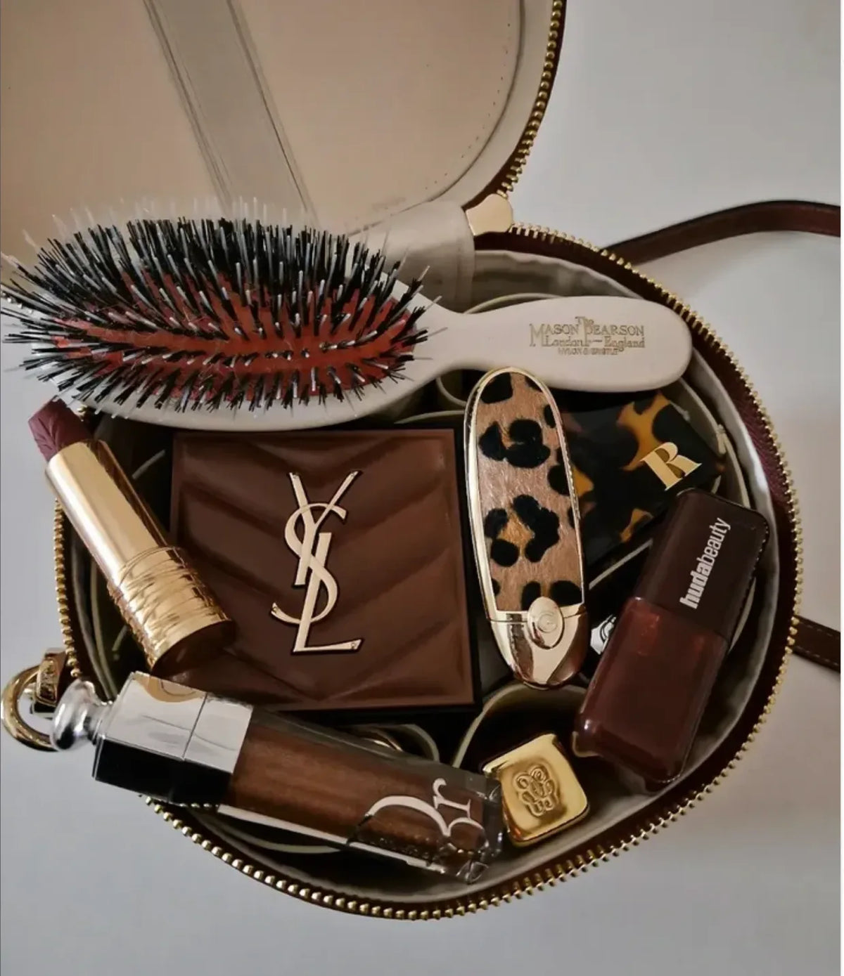 Personalised Oval Vanity Case