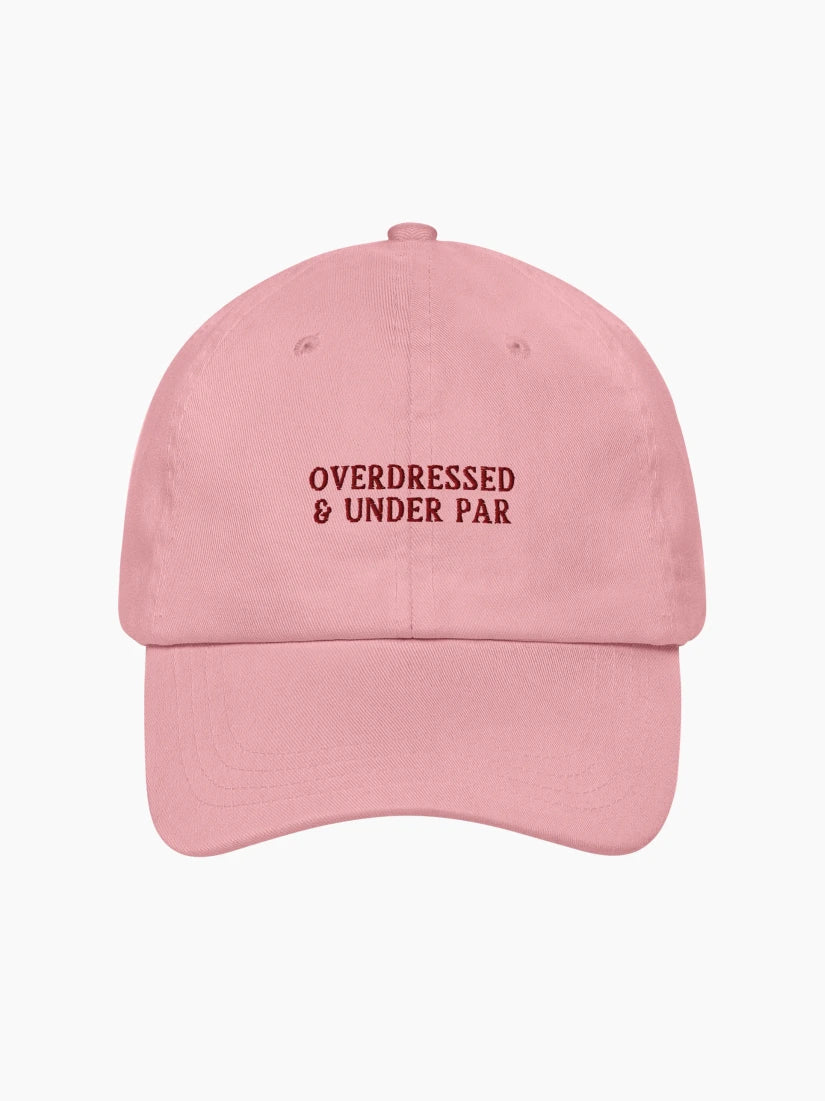 Overdressed & Under Par Golf Cap