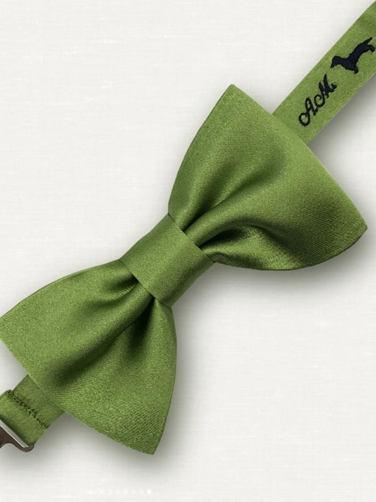 Green Bespoke Bow Tie