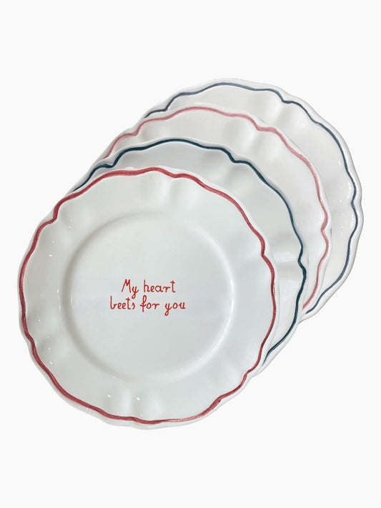 Valentines Day Plate Set