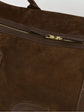 Personalised Suede Weekend Bag