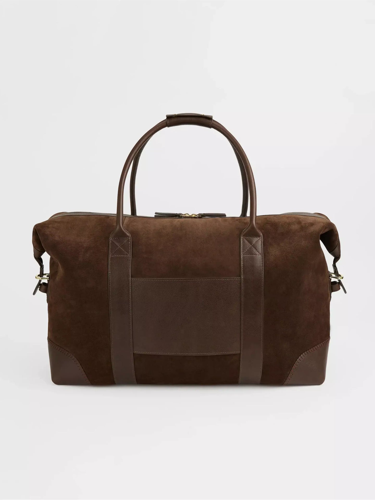 Personalised Suede Weekend Bag