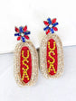 USA Barbecue Earrings