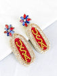 USA Barbecue Earrings