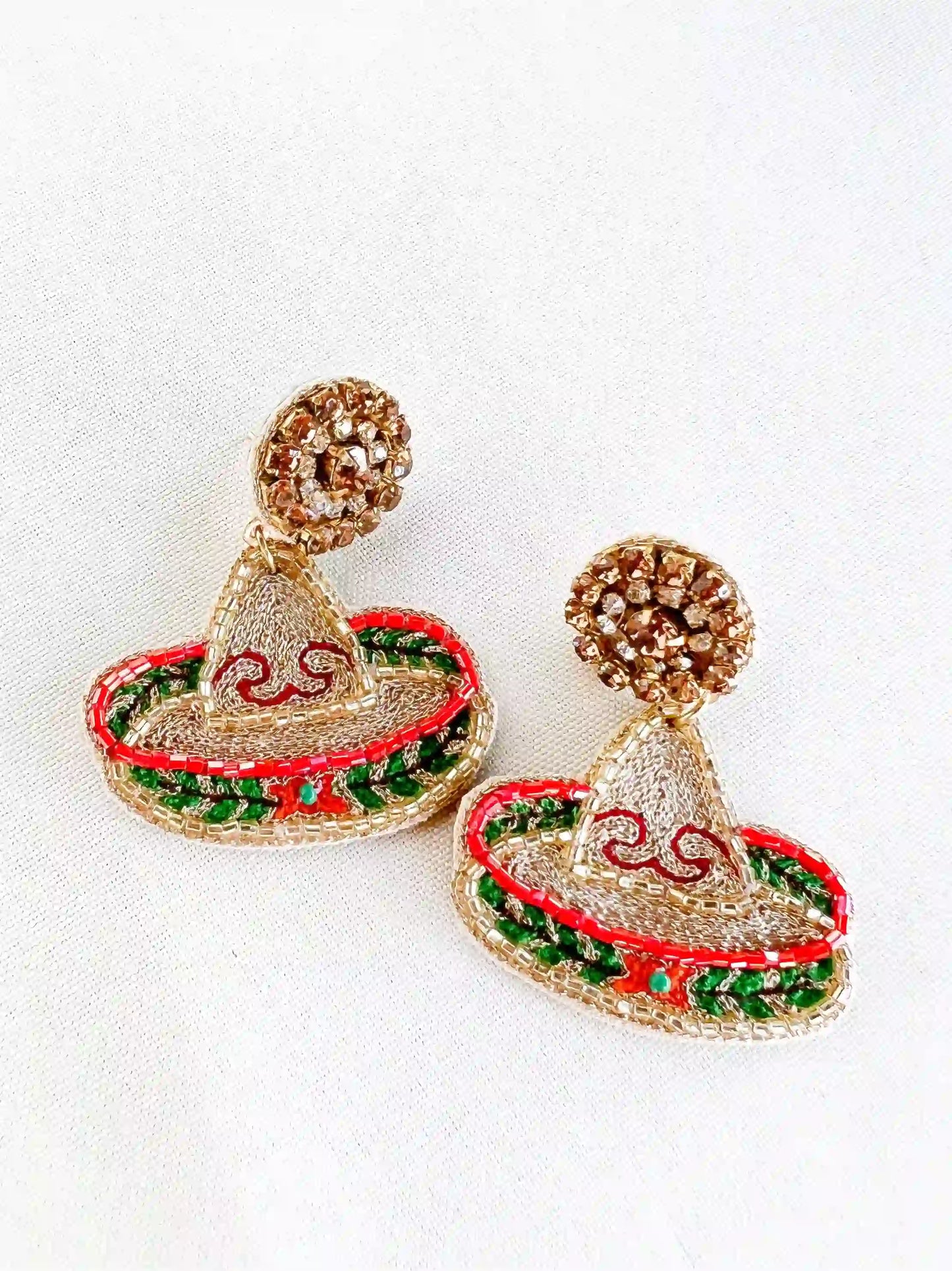 Fiesta Sombrero Earrings