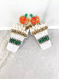 Pumpkin Spice Latte Earrings