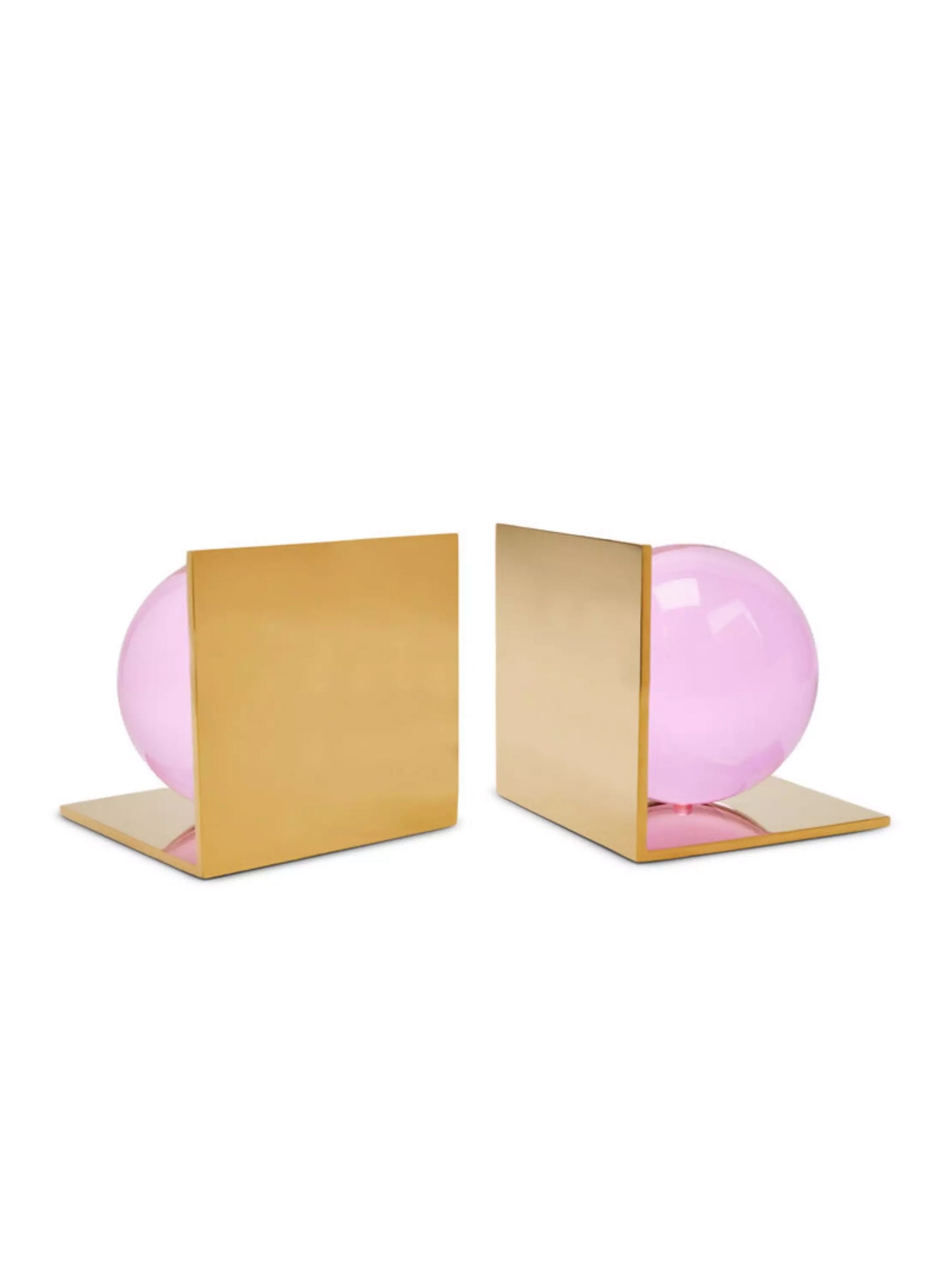 Pink Globo Bookends