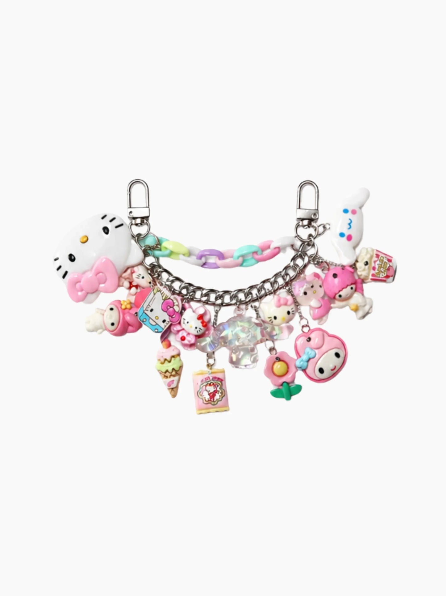 Pastel Chain Bag Charm