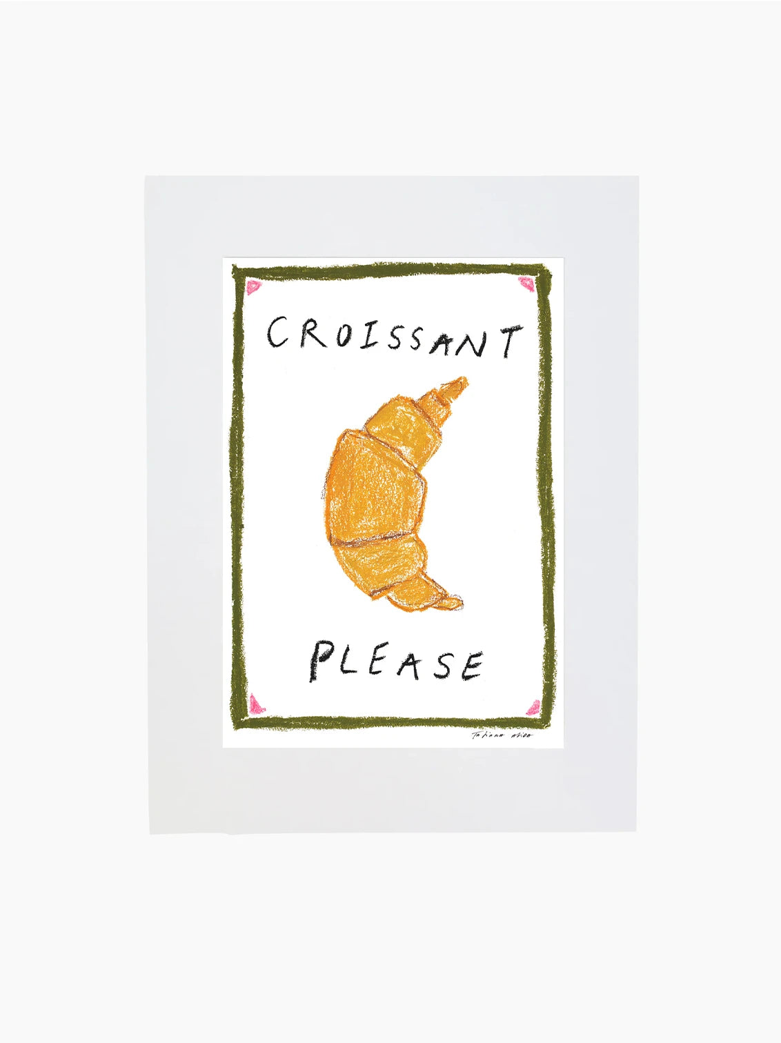 Pastry Please Art Print