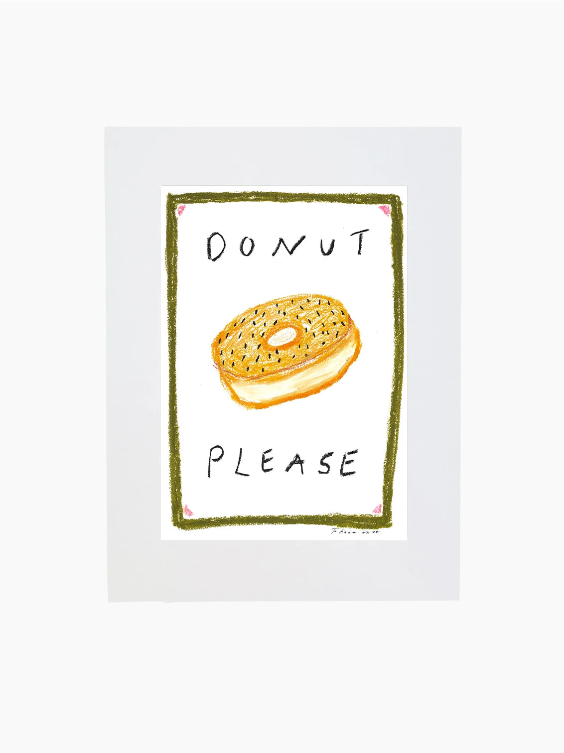 Pastry Please Art Print