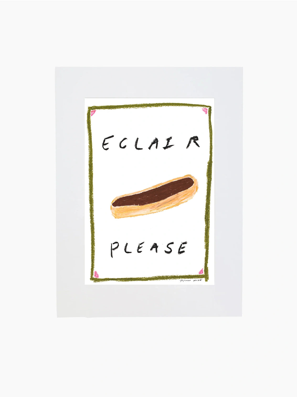 Pastry Please Art Print