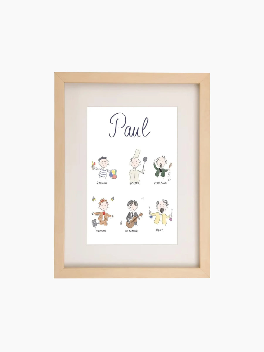 Paul Kids Art Print