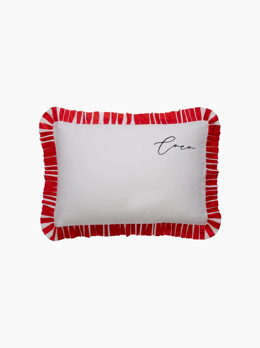 Personalised Candy Cane Bed Set