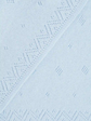 Personalised Cashmere Pointelle Baby Blanket