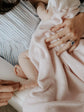 Personalised Cashmere Pointelle Baby Blanket