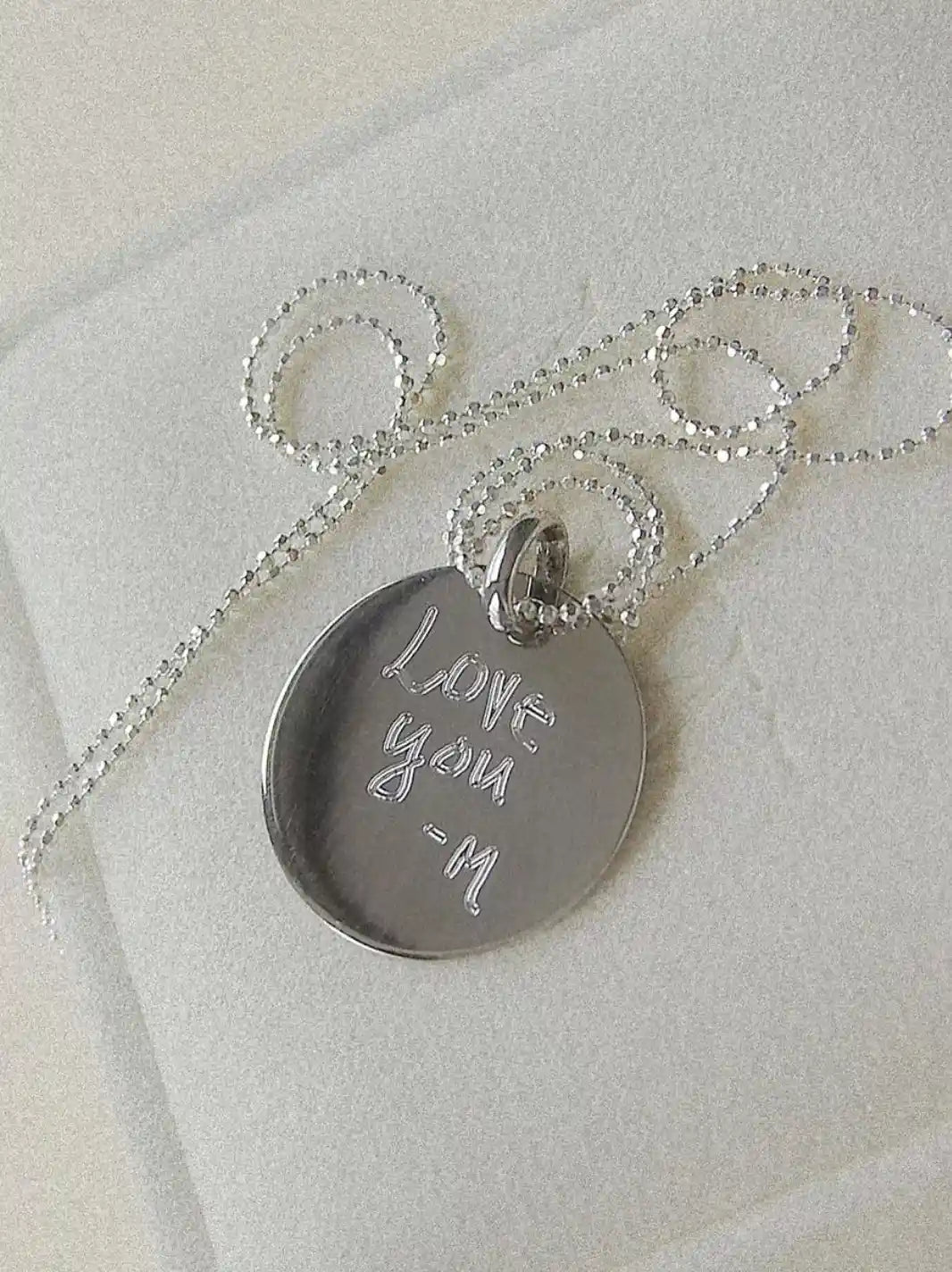 Personalised Pendant Necklace