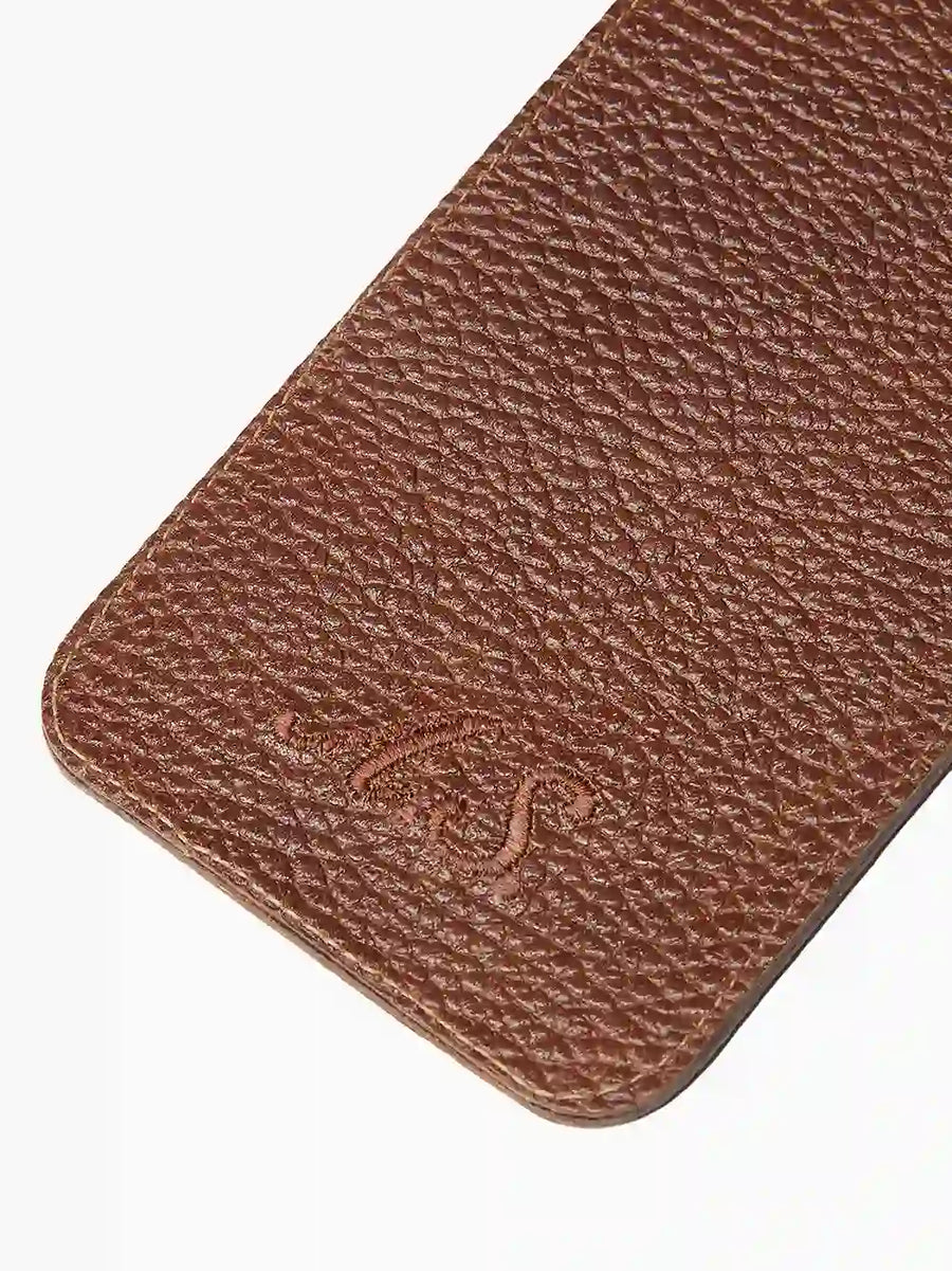 Personalised Leather Luggage Tag