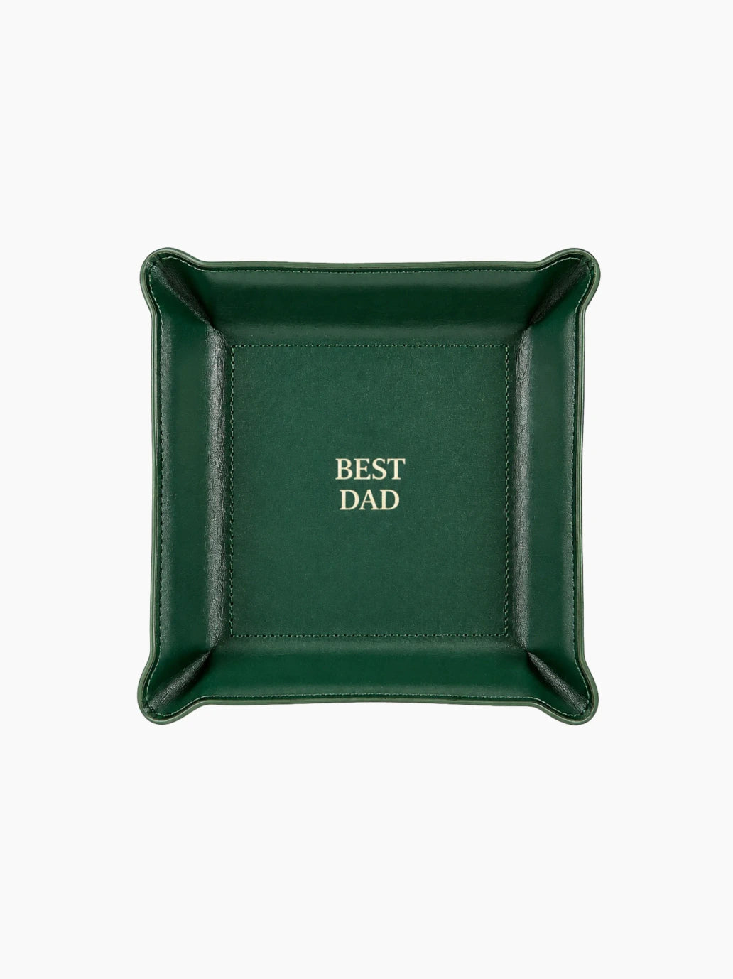 Personalised Leather Valet Tray