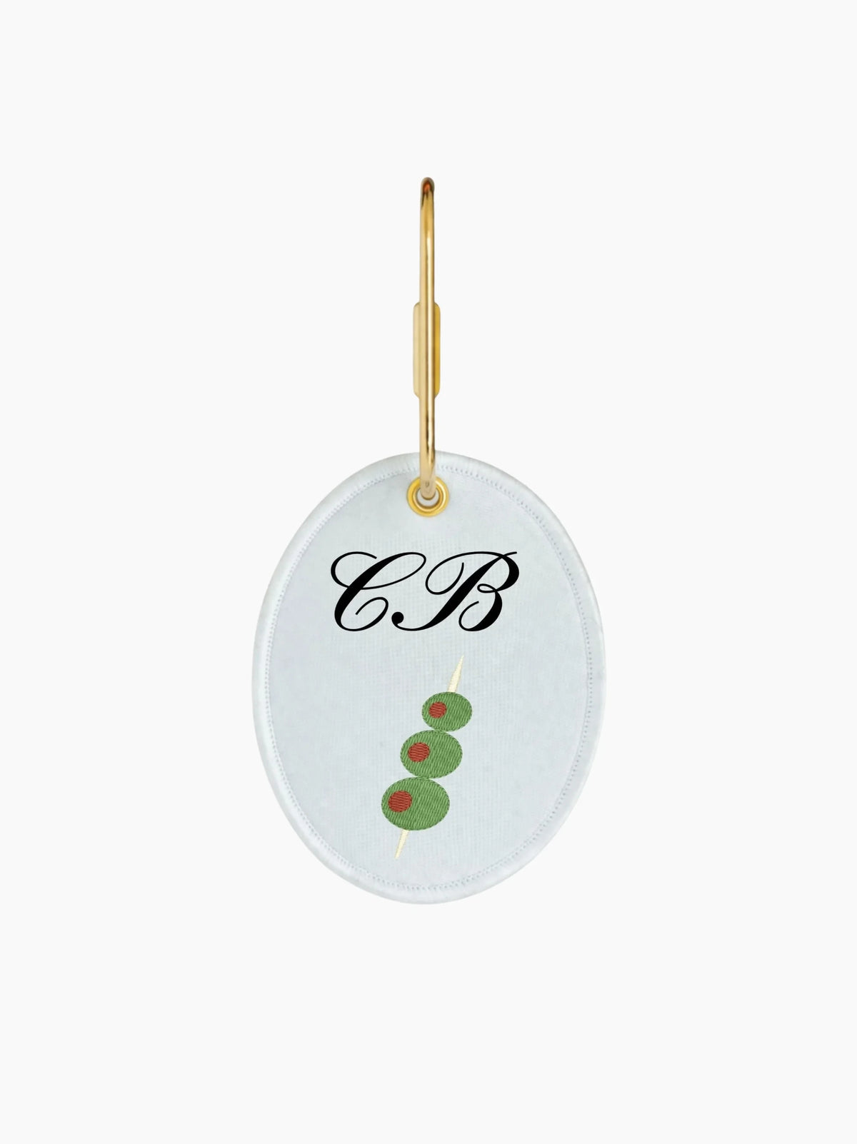 Personalised Oval Charm