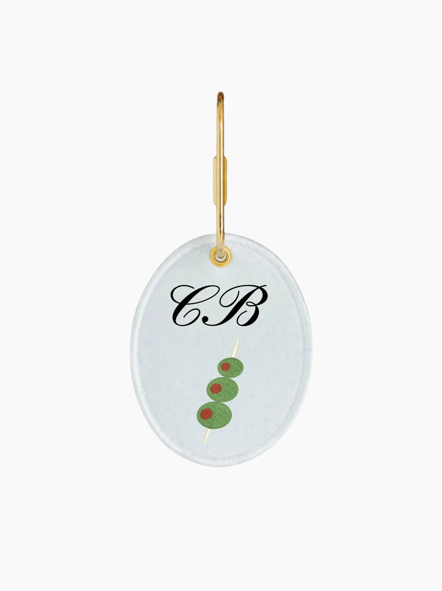 Personalised Oval Charm
