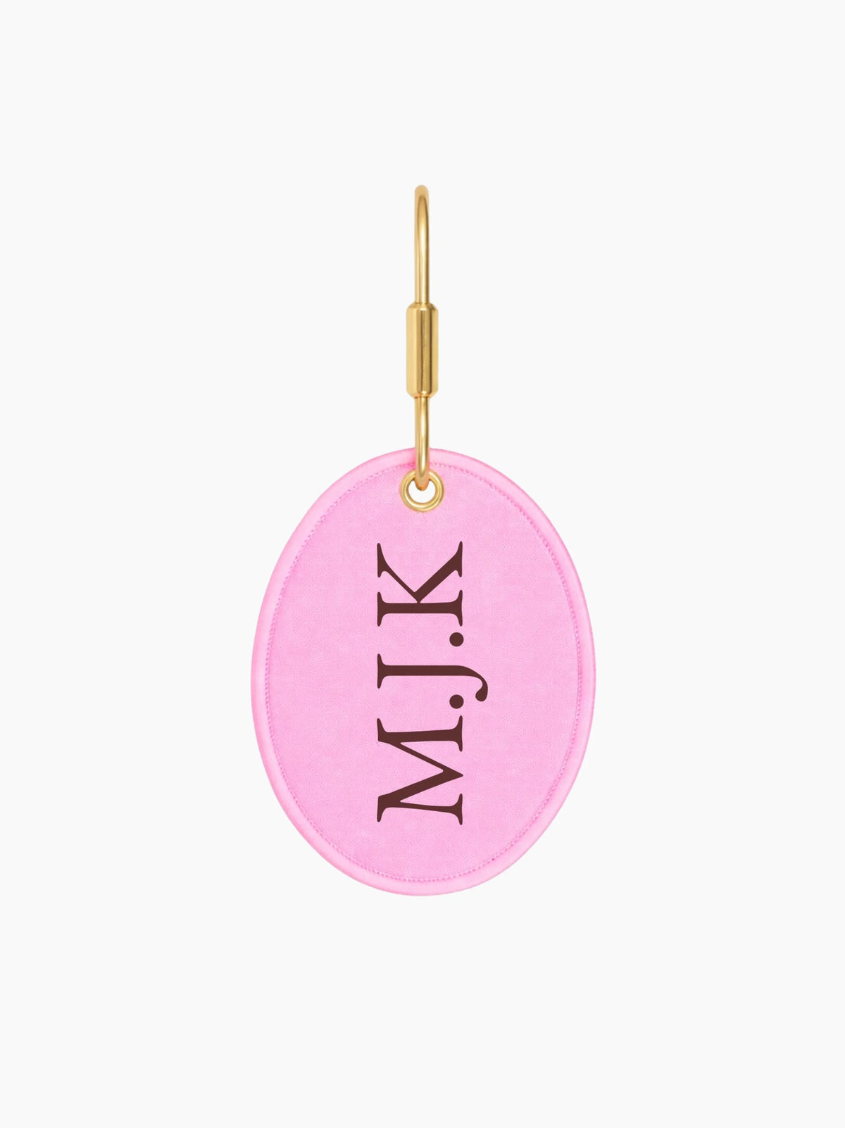 Personalised Oval Initial Charm
